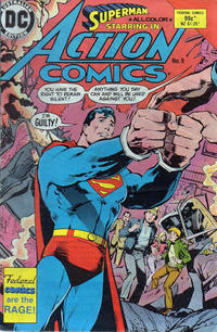 Cover Thumbnail for Superman Starring in Action Comics (Federal, 1984 series) #9