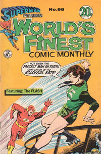 Cover Thumbnail for Superman Presents World's Finest Comic Monthly (K. G. Murray, 1965 series) #88
