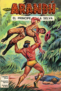 Cover Thumbnail for Arandú, El Príncipe de la Selva (Editora Cinco, 1977 series) #23