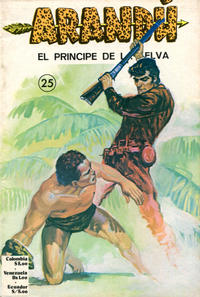 Cover Thumbnail for Arandú, El Príncipe de la Selva (Editora Cinco, 1977 series) #25