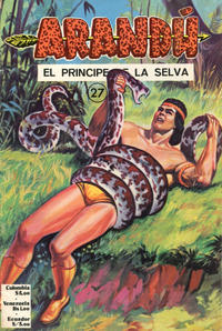 Cover Thumbnail for Arandú, El Príncipe de la Selva (Editora Cinco, 1977 series) #27