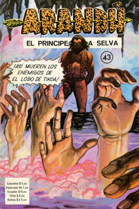 Cover Thumbnail for Arandú, El Príncipe de la Selva (Editora Cinco, 1977 series) #43