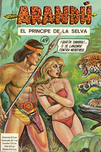 Cover Thumbnail for Arandú, El Príncipe de la Selva (Editora Cinco, 1977 series) #49