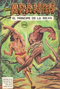 Cover Thumbnail for Arandú, El Príncipe de la Selva (Editora Cinco, 1977 series) #105