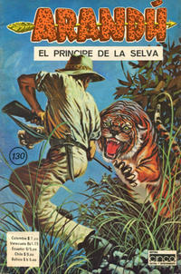 Cover Thumbnail for Arandú, El Príncipe de la Selva (Editora Cinco, 1977 series) #130