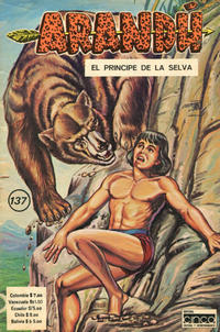 Cover Thumbnail for Arandú, El Príncipe de la Selva (Editora Cinco, 1977 series) #137