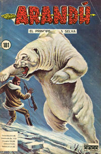 Cover Thumbnail for Arandú, El Príncipe de la Selva (Editora Cinco, 1977 series) #181