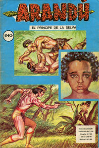 Cover Thumbnail for Arandú, El Príncipe de la Selva (Editora Cinco, 1977 series) #243
