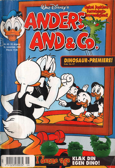 Cover for Anders And & Co. (Egmont, 1949 series) #46/2000