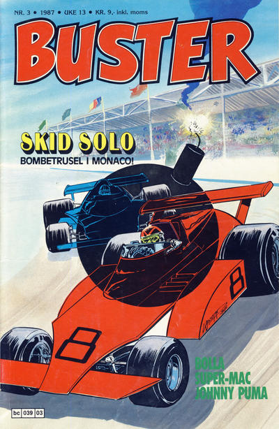 Cover for Buster (Semic, 1984 series) #3/1987