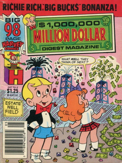 Cover for Million Dollar Digest (Harvey, 1986 series) #4 [Newsstand]