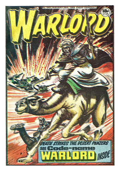 Cover for Warlord (D.C. Thomson, 1974 series) #540
