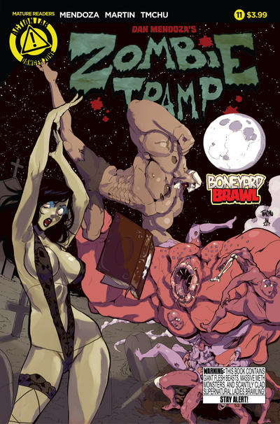 Cover for Zombie Tramp (Action Lab Comics, 2014 series) #11 [TMChu Regular Cover]