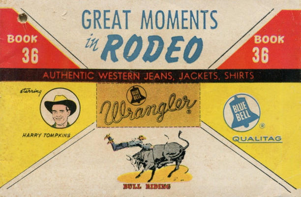 Cover for Wrangler Great Moments in Rodeo (American Comics Group, 1955 series) #36