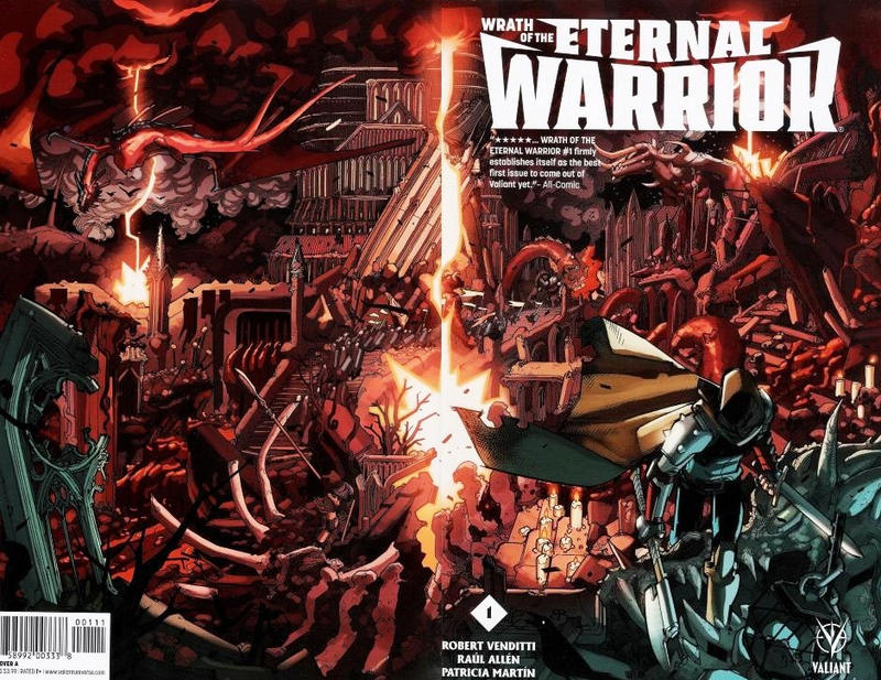 Cover for Wrath of the Eternal Warrior (Valiant Entertainment, 2015 series) #1 [Cover A - David LaFuente]