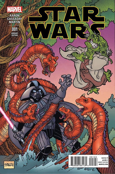 Cover for Star Wars (Marvel, 2015 series) #1 [Beach Ball Comics Exclusive Stan Sakai Variant]