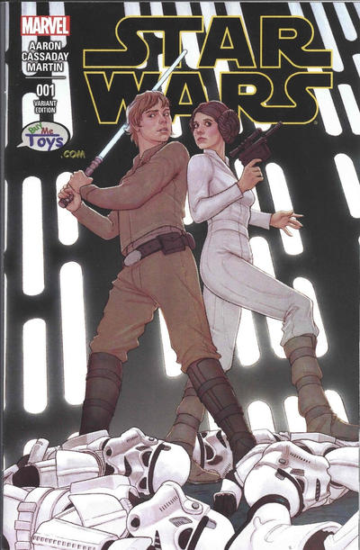 Cover for Star Wars (Marvel, 2015 series) #1 [Buy Me Toys Exclusive Jenny Frison Variant]