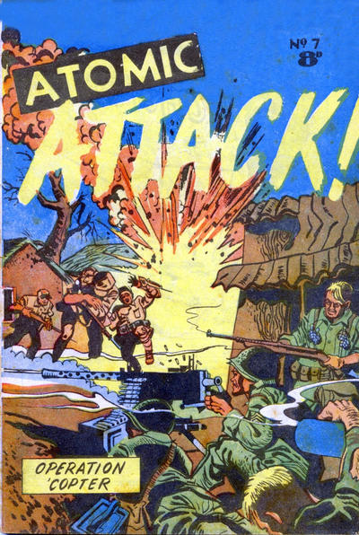 Cover for Atomic Attack! (Calvert, 1953 ? series) #7