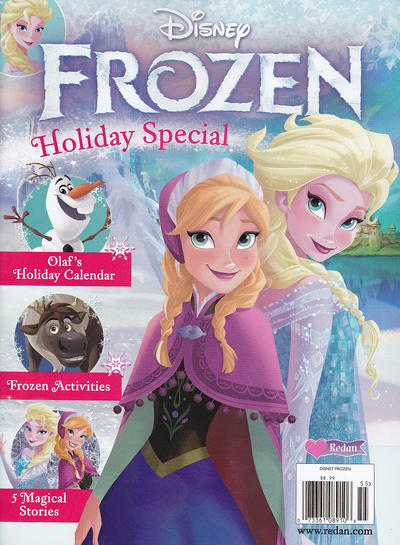 Cover for Frozen Magazine Holiday Special (Redan Publishing Inc., 2015 series) 