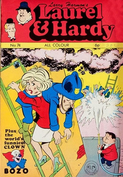 Cover for Larry Harmon's Laurel & Hardy (Thorpe & Porter, 1969 series) #74