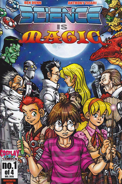 Cover for Science Is Magic (Indy Comics, 2015 series) #1