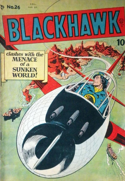Cover for Blackhawk (Bell Features, 1949 series) #26