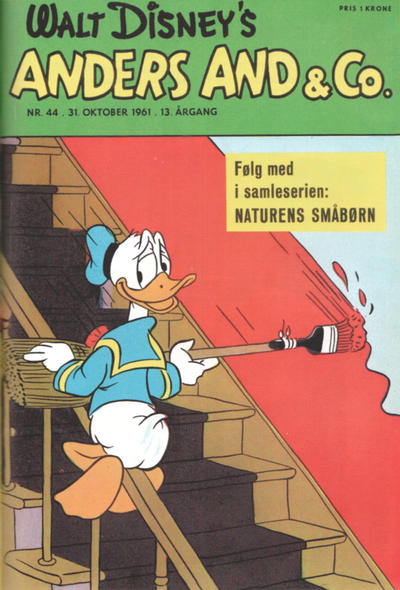 Cover for Anders And & Co. (Egmont, 1949 series) #44/1961
