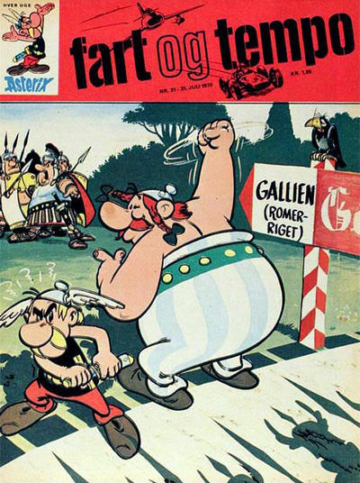 Cover for Fart og tempo (Egmont, 1966 series) #31/1970