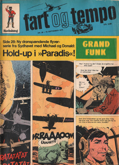 Cover for Fart og tempo (Egmont, 1966 series) #38/1975