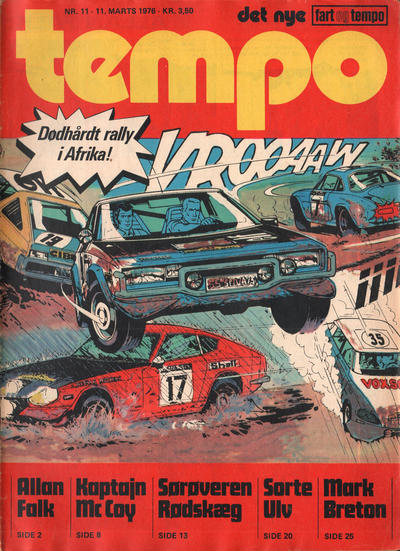Cover for Tempo (Egmont, 1976 series) #11/1976