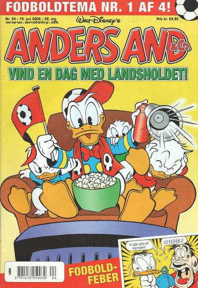 Cover for Anders And & Co. (Egmont, 1949 series) #24/2006
