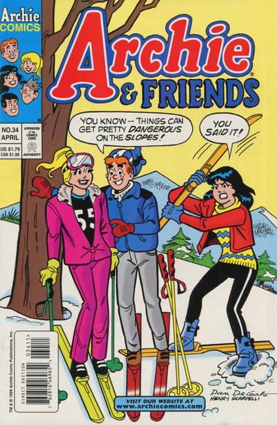 Cover for Archie & Friends (Archie, 1992 series) #34 [Direct Edition]