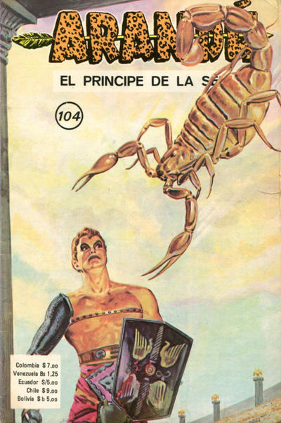 Cover for Arandú, El Príncipe de la Selva (Editora Cinco, 1977 series) #104