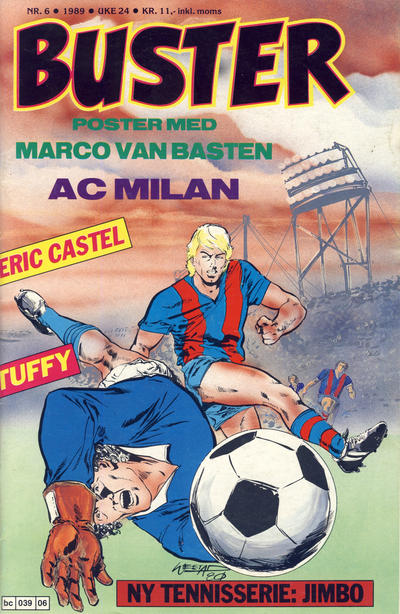 Cover for Buster (Semic, 1984 series) #6/1989