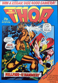 Cover Thumbnail for The Mighty Thor (Marvel UK, 1983 series) #14