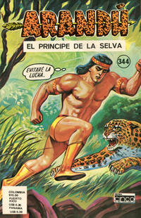 Cover Thumbnail for Arandú, El Príncipe de la Selva (Editora Cinco, 1977 series) #344