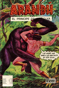 Cover Thumbnail for Arandú, El Príncipe de la Selva (Editora Cinco, 1977 series) #379