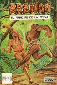 Cover Thumbnail for Arandú, El Príncipe de la Selva (Editora Cinco, 1977 series) #378