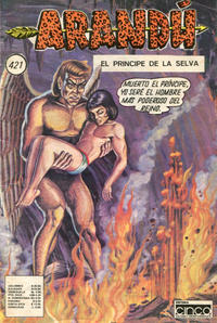 Cover Thumbnail for Arandú, El Príncipe de la Selva (Editora Cinco, 1977 series) #421
