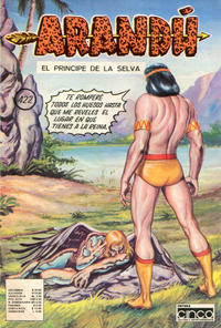 Cover Thumbnail for Arandú, El Príncipe de la Selva (Editora Cinco, 1977 series) #422