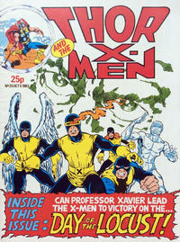 Cover Thumbnail for Thor and the X-Men (Marvel UK, 1983 series) #25
