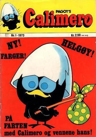 Cover for Calimero (Illustrerte Klassikere / Williams Forlag, 1973 series) #1/1973
