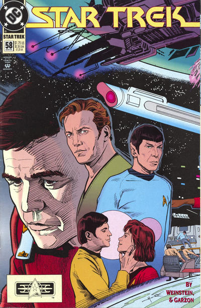 Cover for Star Trek (DC, 1989 series) #58 [Collector's Pack]