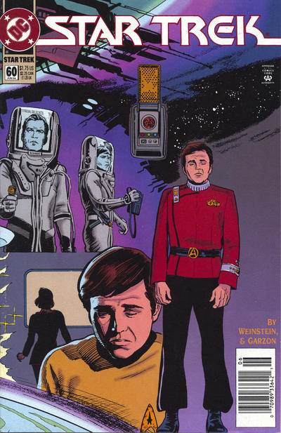Cover for Star Trek (DC, 1989 series) #60 [Newsstand]