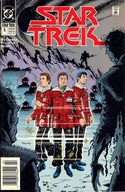 Cover for Star Trek (DC, 1989 series) #5 [Newsstand]