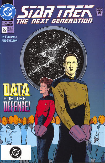 Cover for Star Trek: The Next Generation (DC, 1989 series) #55 [Collector's Pack]