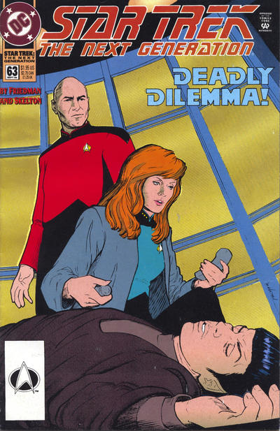 Cover for Star Trek: The Next Generation (DC, 1989 series) #63 [Collector's Pack]
