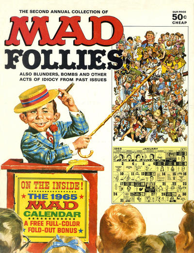 Cover for Mad Follies (EC, 1963 series) #2 [50¢]