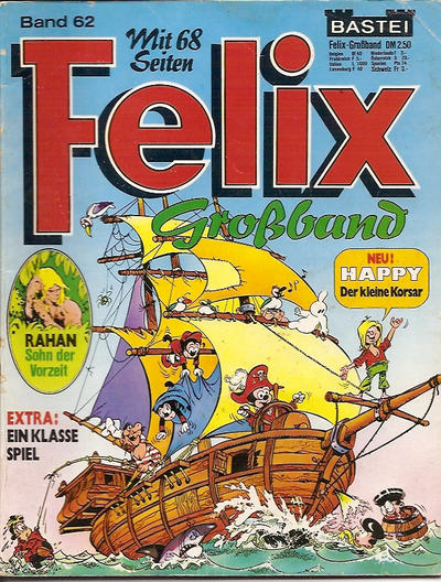 Cover for Felix Grossband (Bastei Verlag, 1973 series) #62