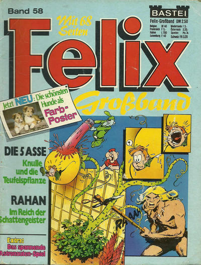Cover for Felix Grossband (Bastei Verlag, 1973 series) #58